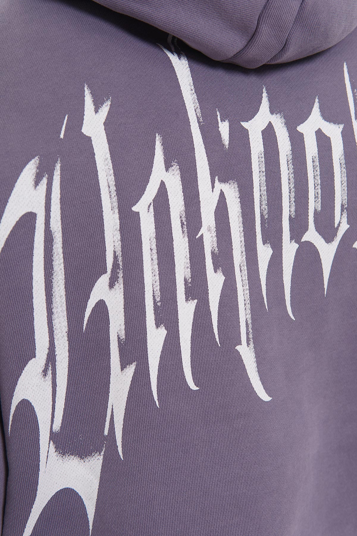 Unknown washed effect pullover hoodie