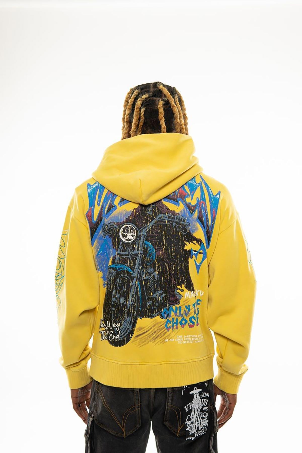 Only the chosen oversized pull-over hoodie