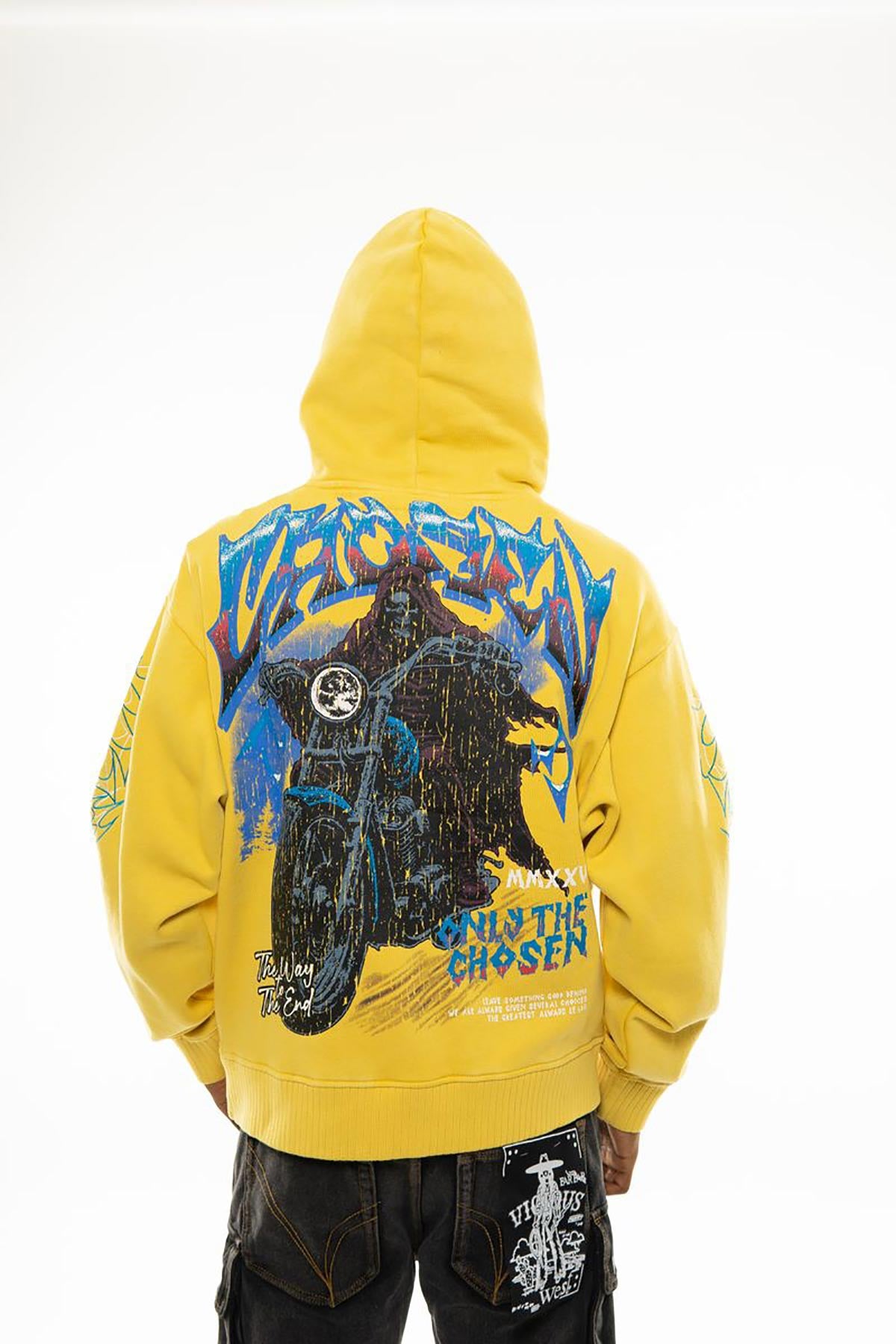 Only the chosen oversized pull-over hoodie