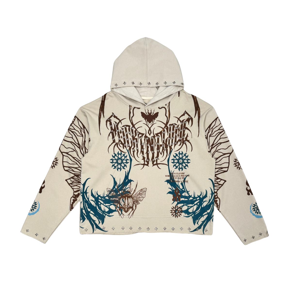 Atlas beetle pullover hoodie