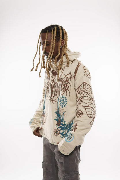 Atlas beetle pullover hoodie