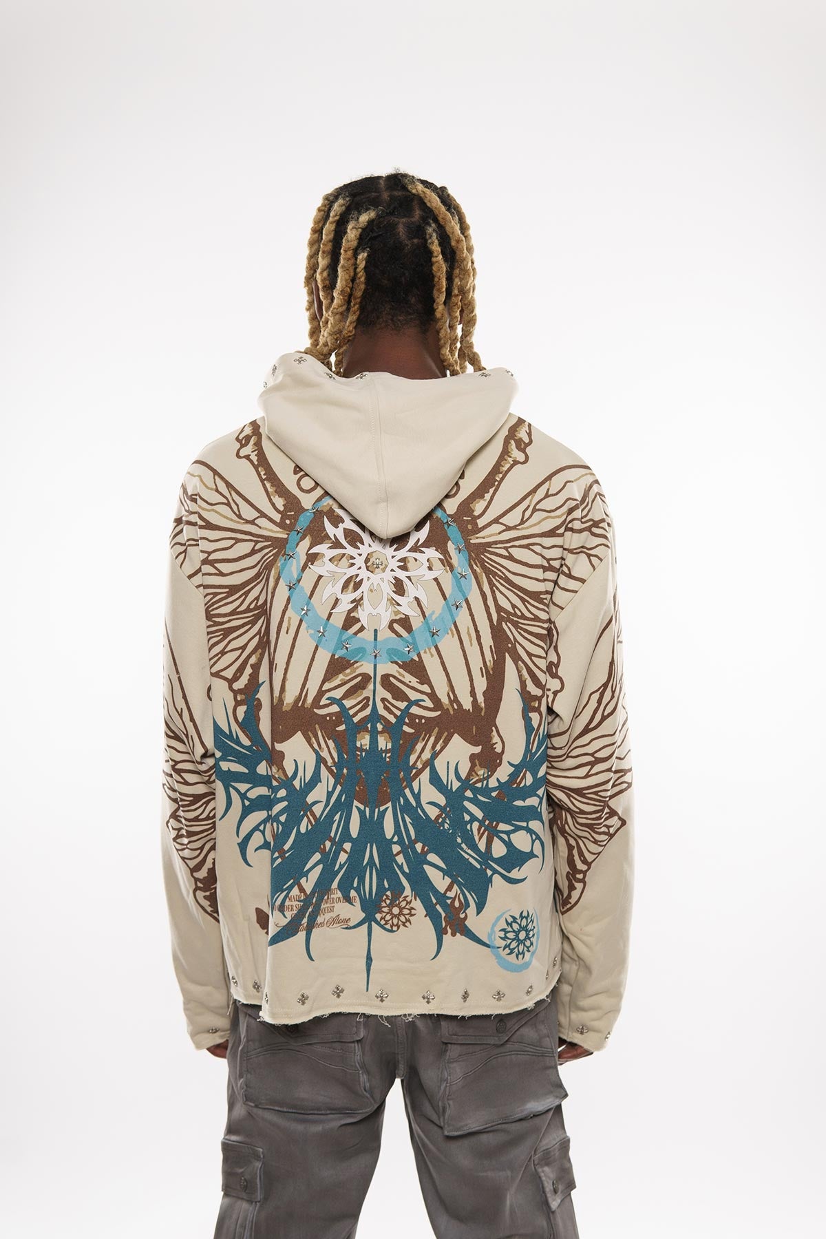 Atlas beetle pullover hoodie