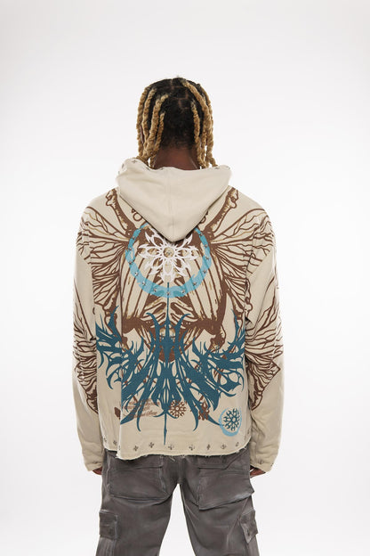 Atlas beetle pullover hoodie