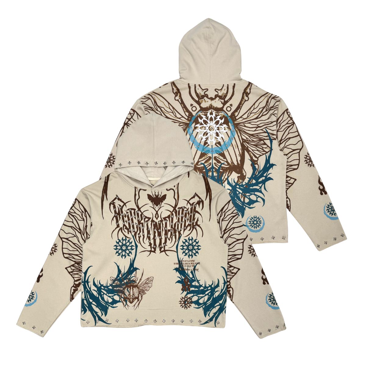 Atlas beetle pullover hoodie