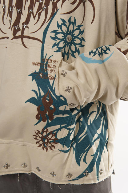 Atlas beetle pullover hoodie