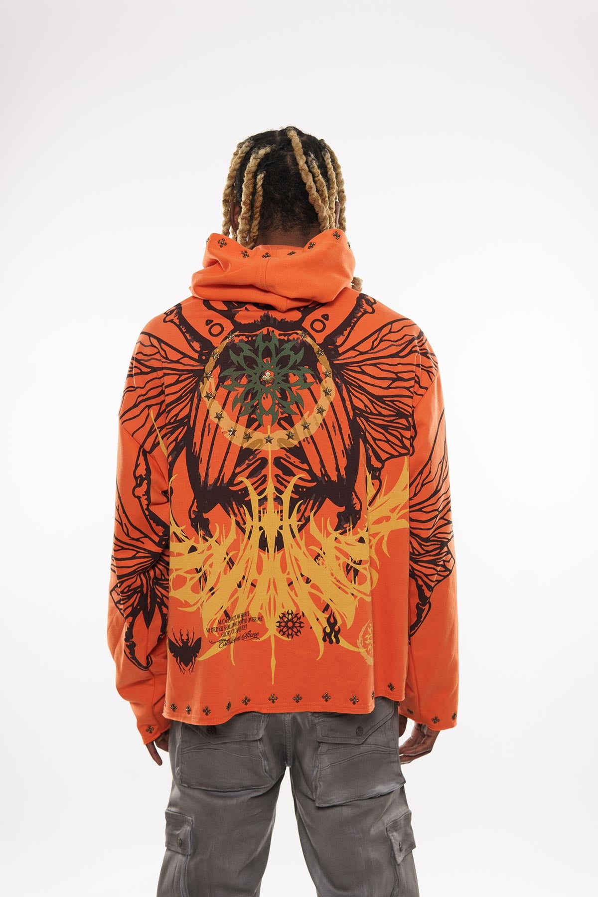 Atlas beetle pullover hoodie