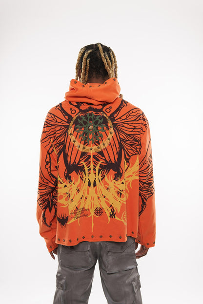 Atlas beetle pullover hoodie
