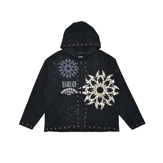 Diss the order zip up hoodie