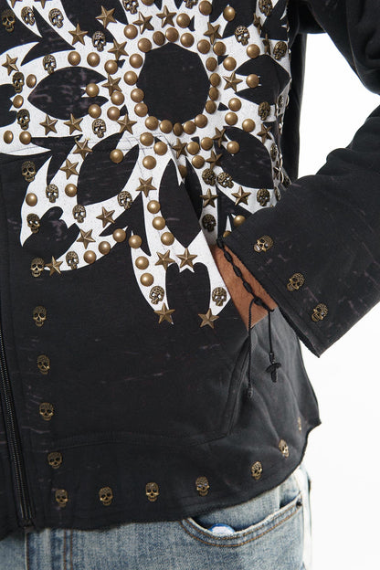 Diss the order zip up hoodie