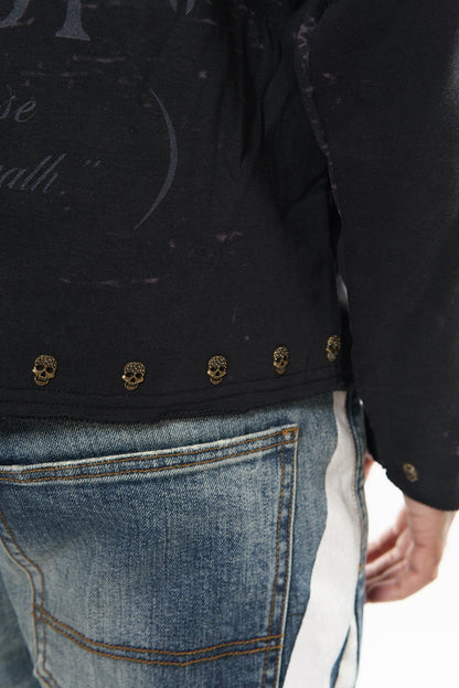 Diss the order zip up hoodie