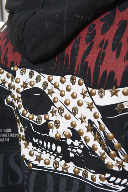 Diss the order zip up hoodie