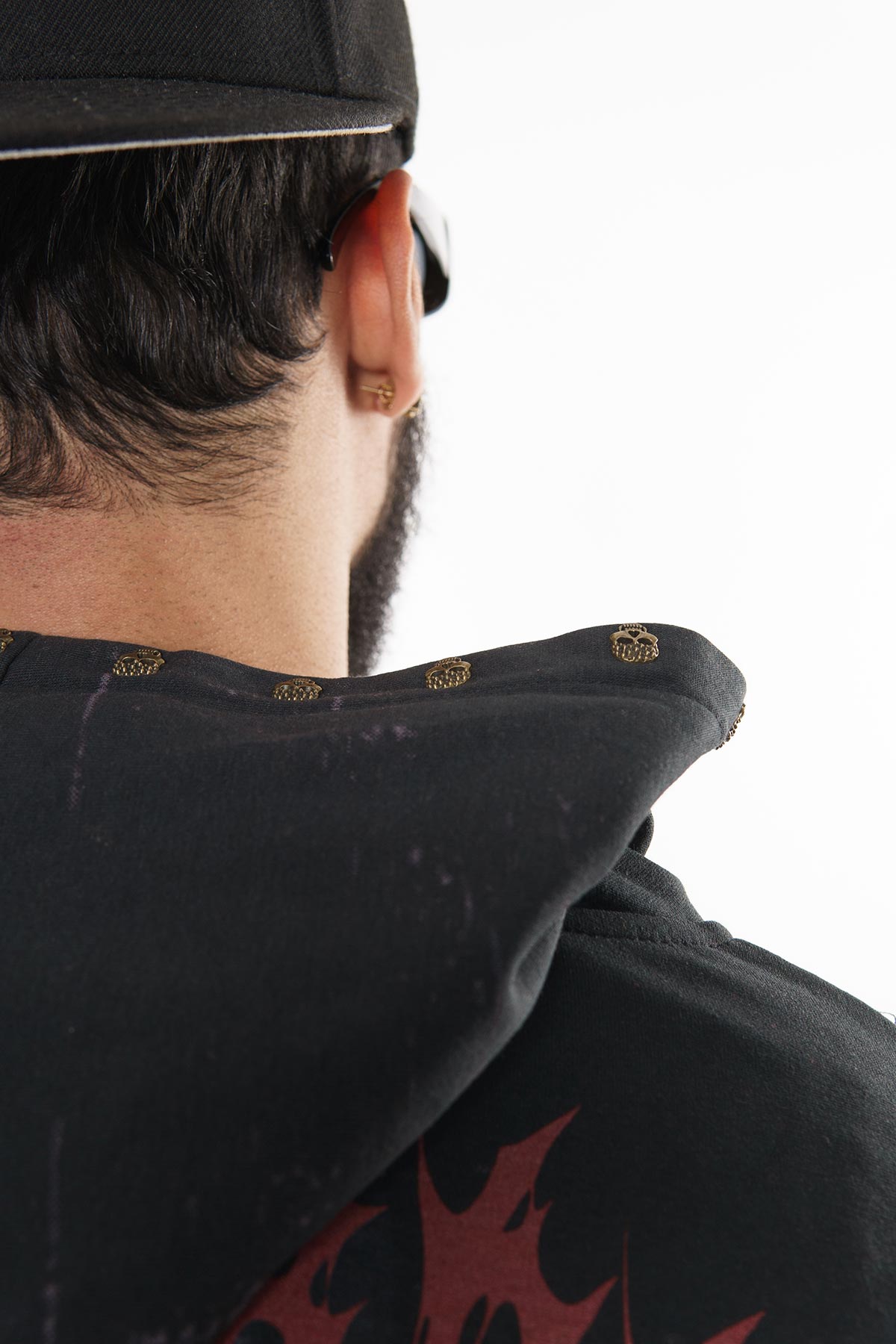 Diss the order zip up hoodie