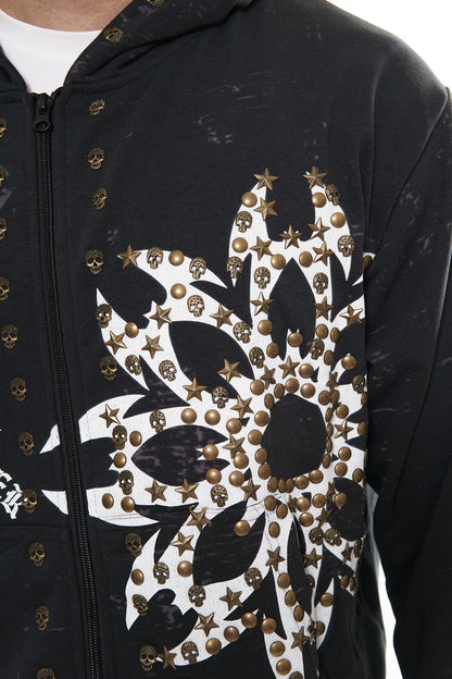 Diss the order zip up hoodie