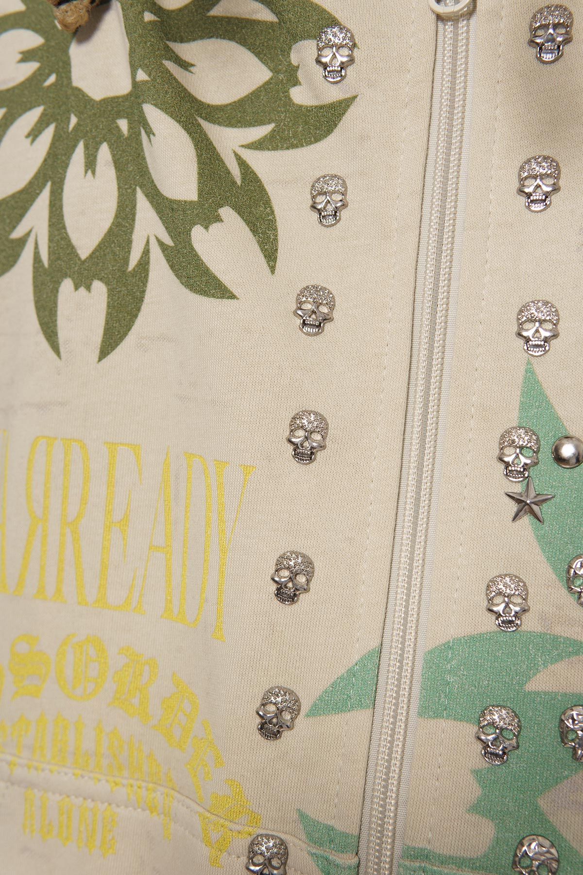 Diss the order zip up hoodie