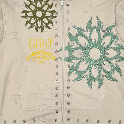 Diss the order zip up hoodie