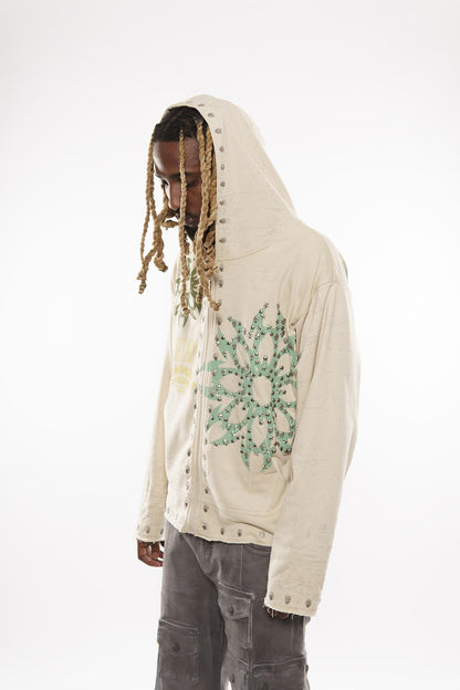 Diss the order zip up hoodie