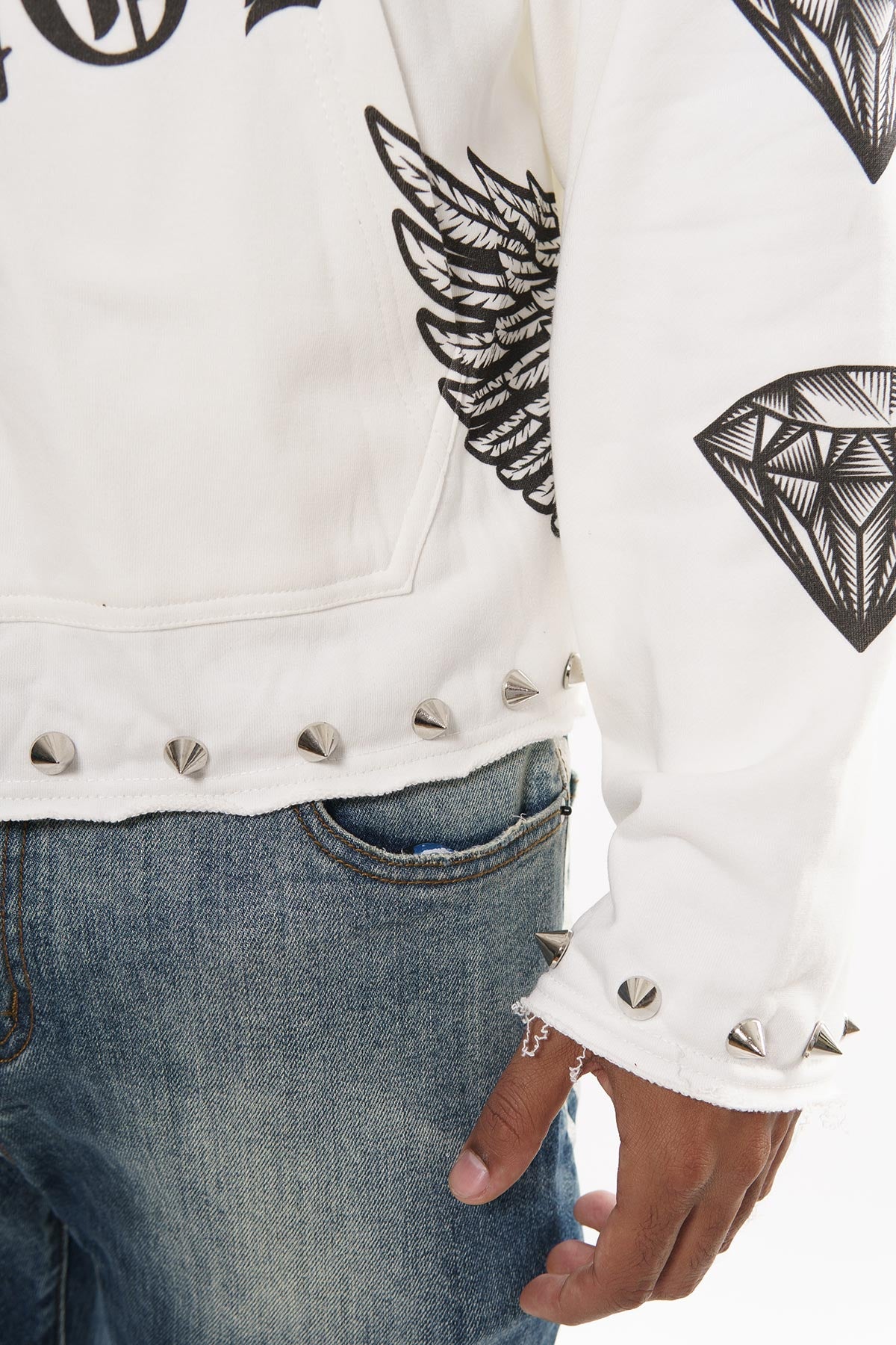 Hardcore zip up hoodie