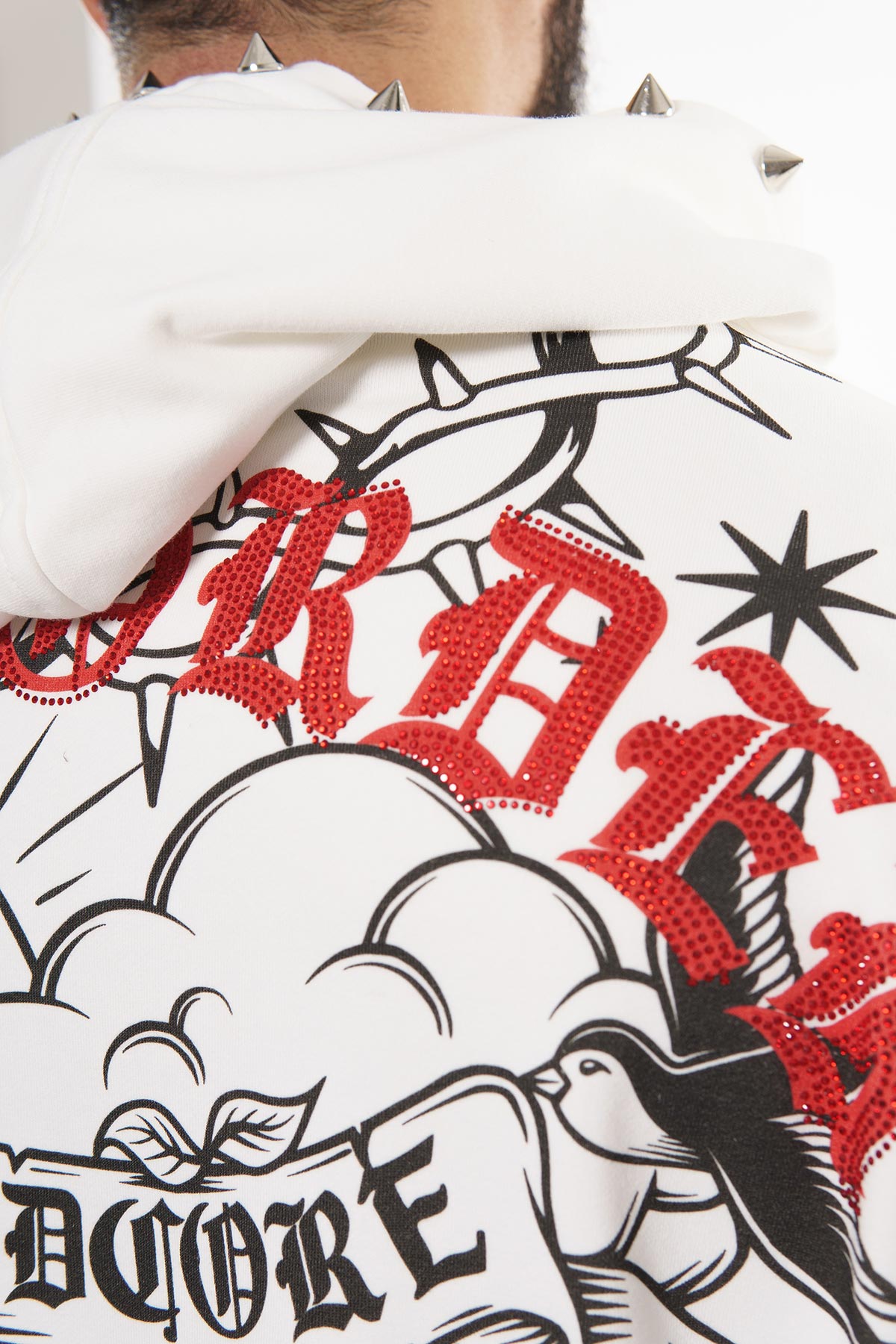 Hardcore zip up hoodie