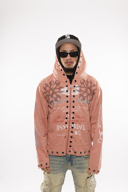 Don't sleep zip up hoodie