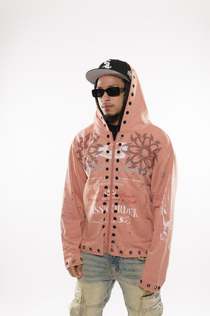 Don't sleep zip up hoodie