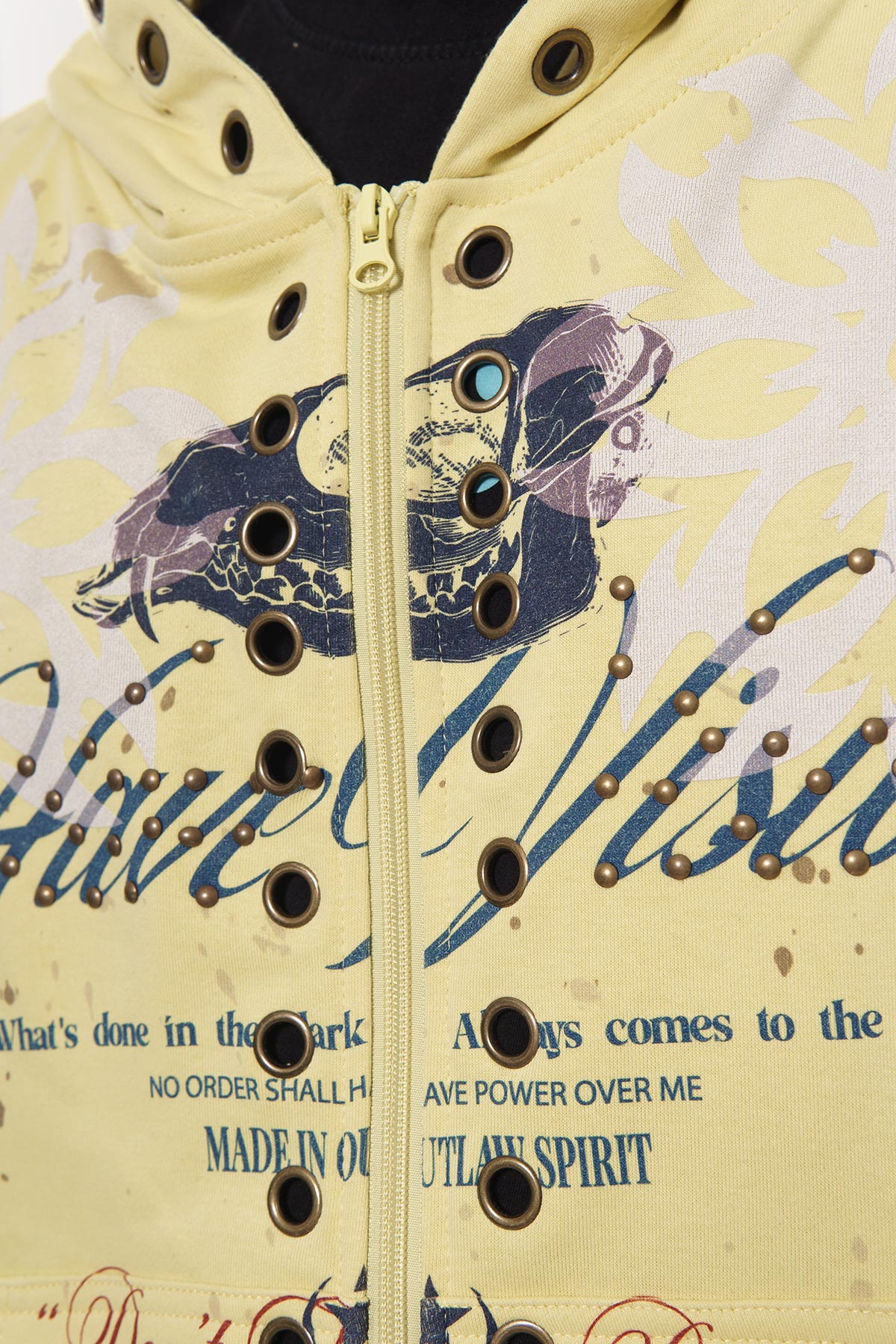 Don't sleep zip up hoodie