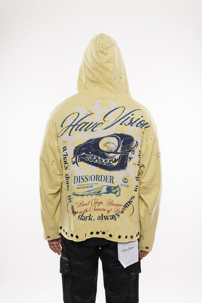 Don't sleep zip up hoodie