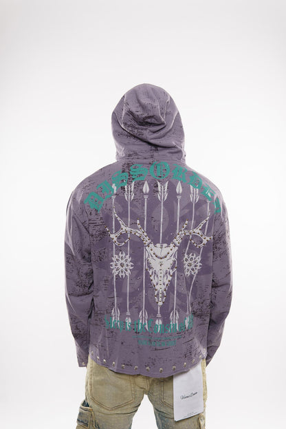 Warready pull over hoodie