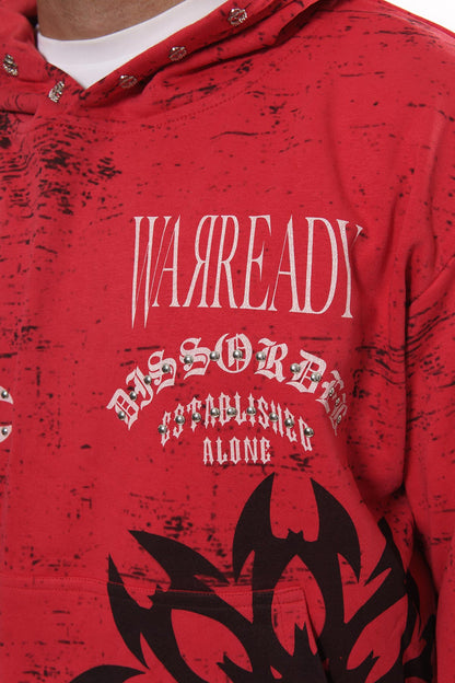 Warready pull over hoodie