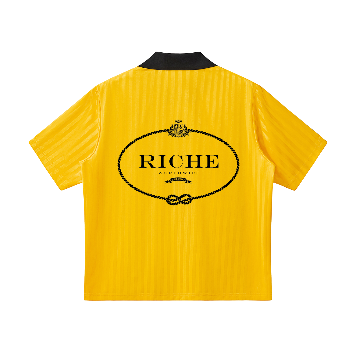Polygamy Striped Soccer Jersey - 2 | Vie+Riche