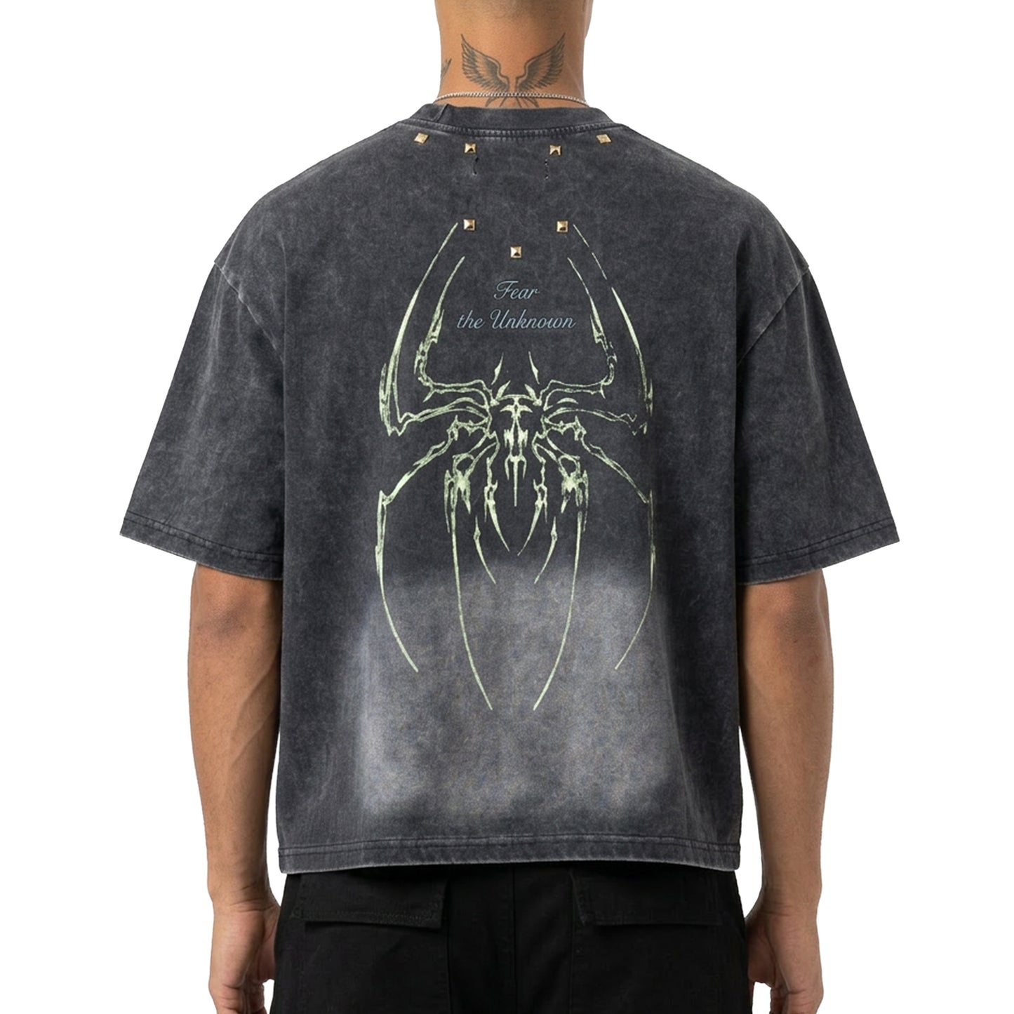 Spider stud tee by Unknown - 2 | Vie+Riche