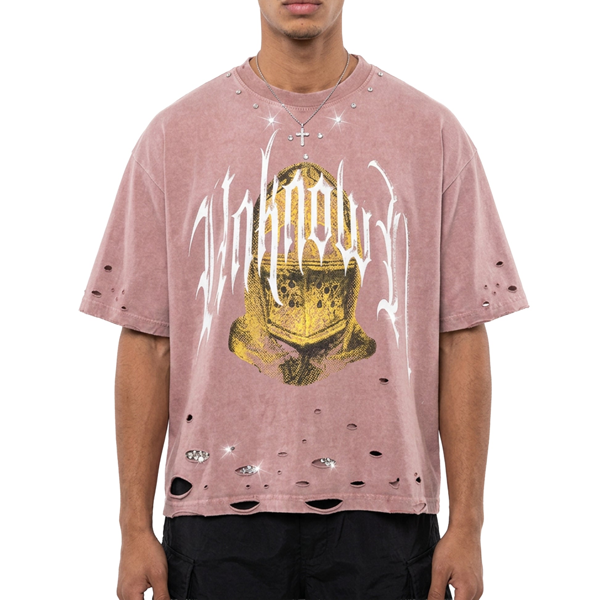 Knight helmet tee by Unknown - 6 | Vie+Riche