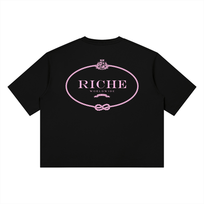 Chrome death Heavyweight Boxy T-Shirt