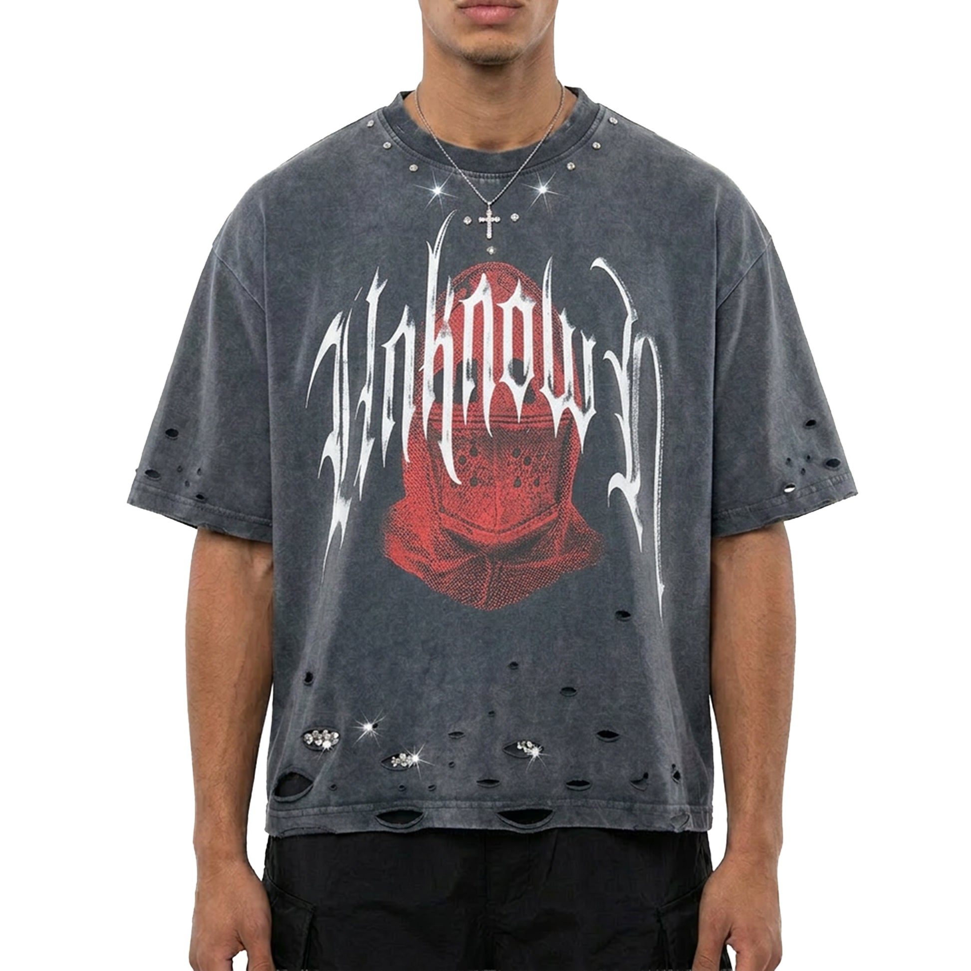 Knight helmet tee by Unknown - 1 | Vie+Riche