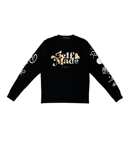 Self made art ls tee