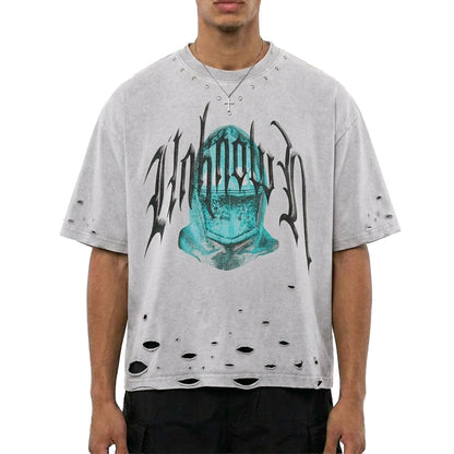 Knight helmet tee
