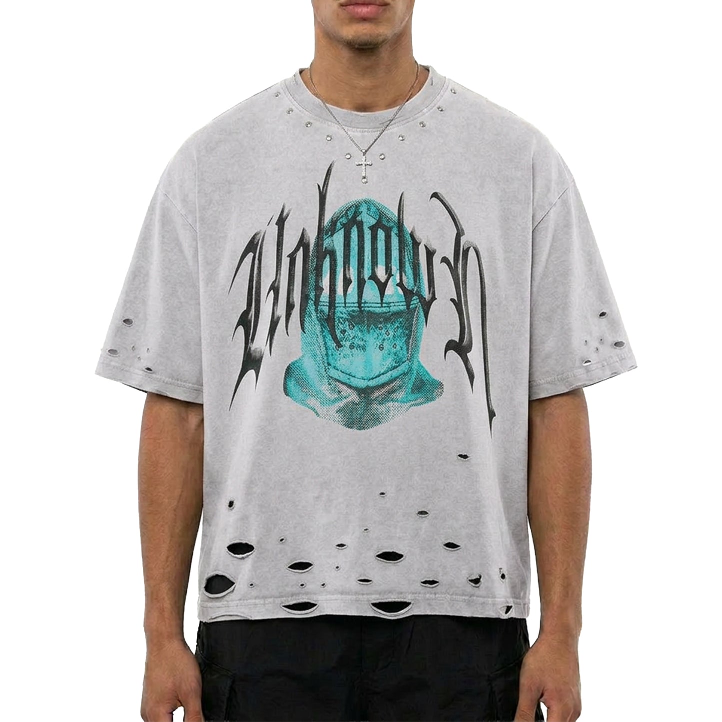 Knight helmet tee by Unknown - 11 | Vie+Riche