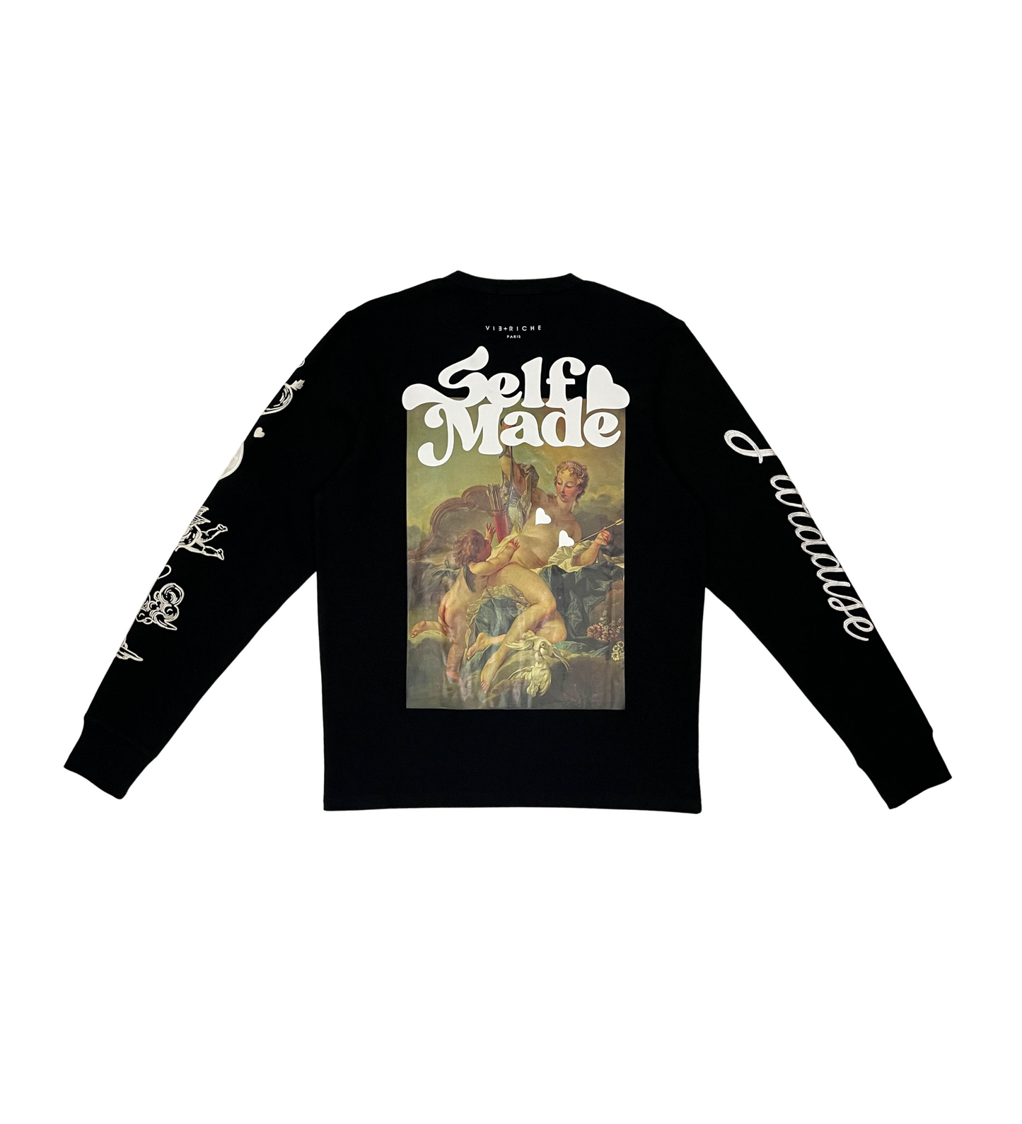 Self made art ls tee