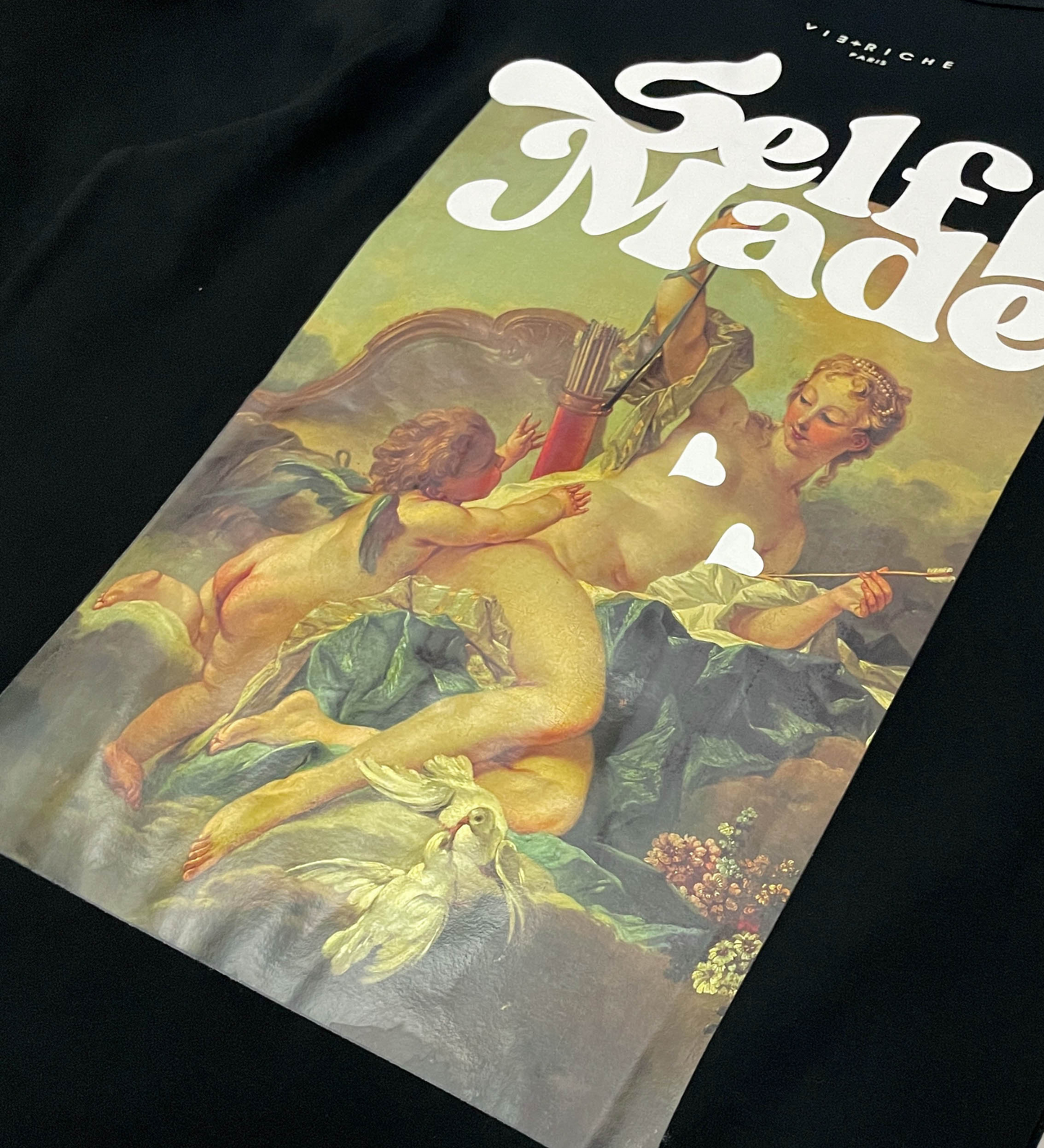 Self made art ls tee
