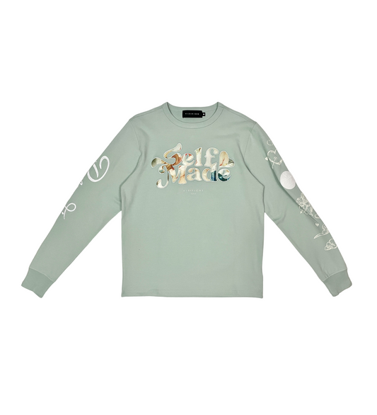Self made art ls tee