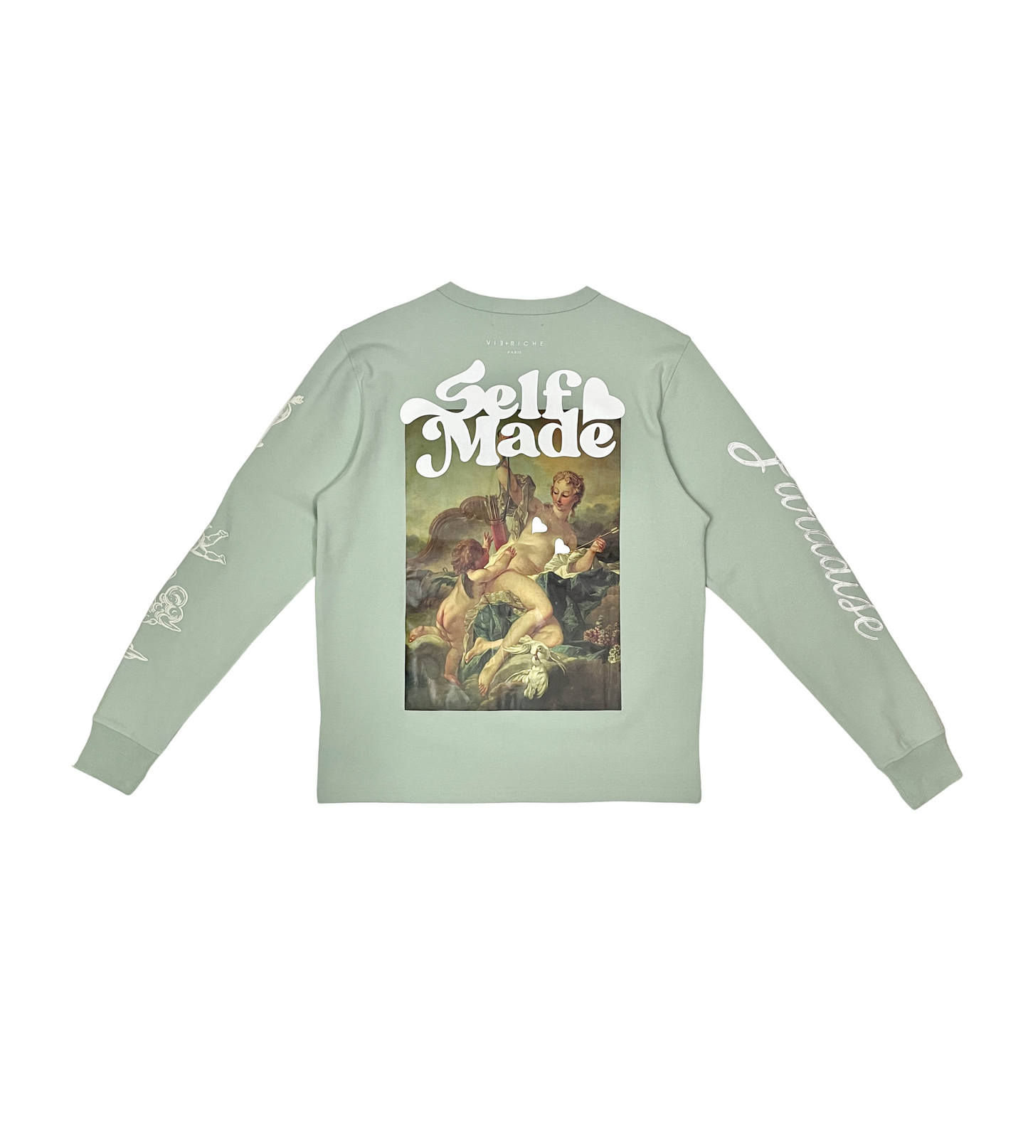 Self made art ls tee