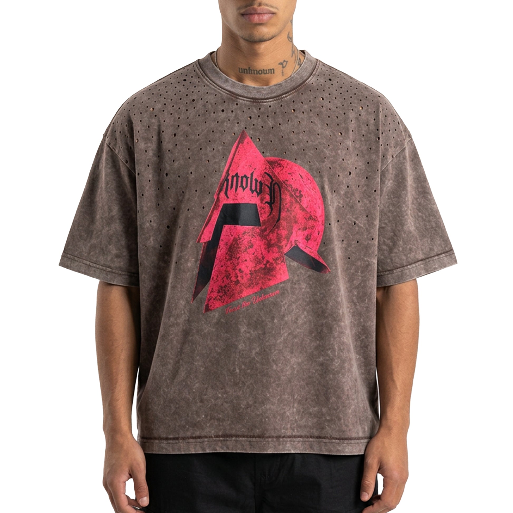 Unknown knight helmet tee by Unknown - 6 | Vie+Riche