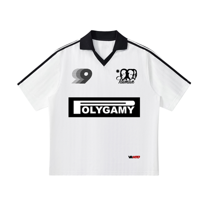 Polygamy Striped Soccer Jersey - 1 | Vie+Riche
