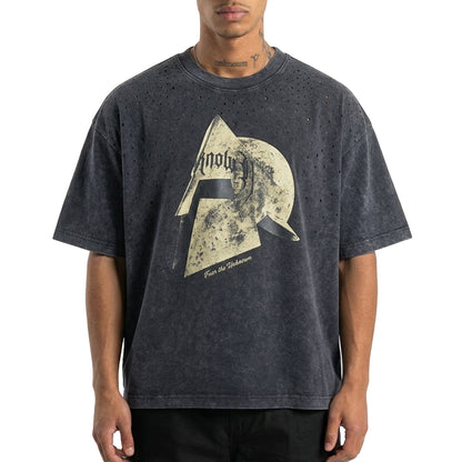 Unknown knight helmet tee by Unknown - 1 | Vie+Riche