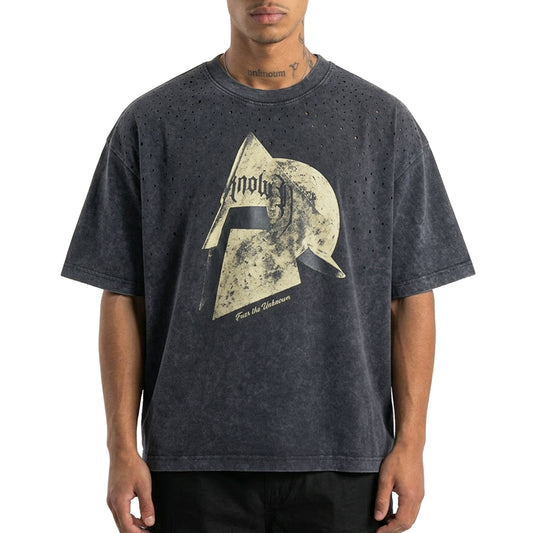 Unknown knight helmet tee by Unknown - 1 | Vie+Riche