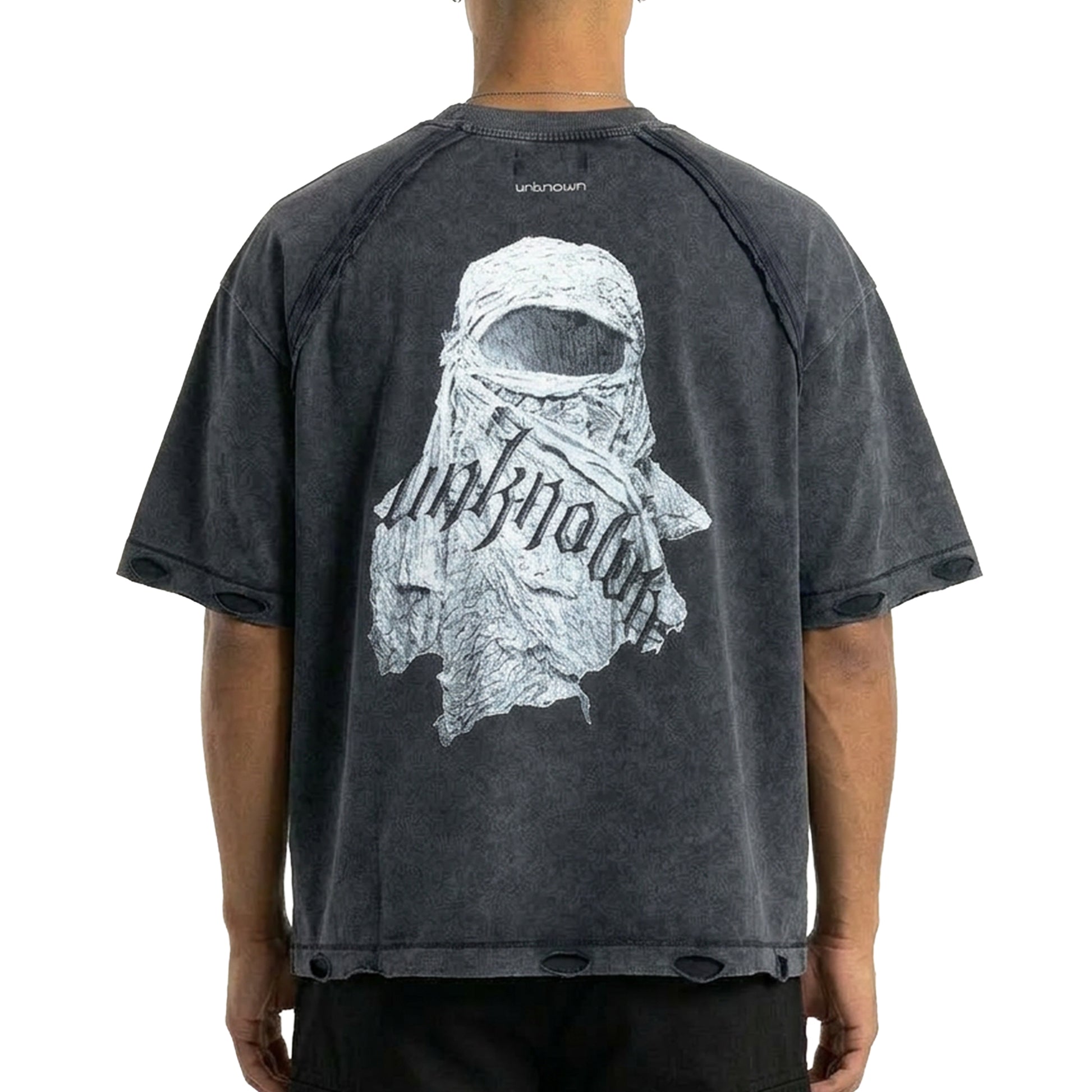 Masked washed tee by Unknown - 2 | Vie+Riche
