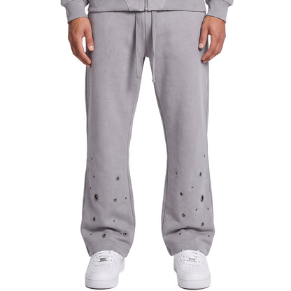 Unknown Garment-dyed, heavyweight cotton fleece relaxed sweatpants