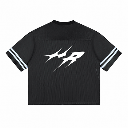 Red Death Taped Mesh T-Shirt