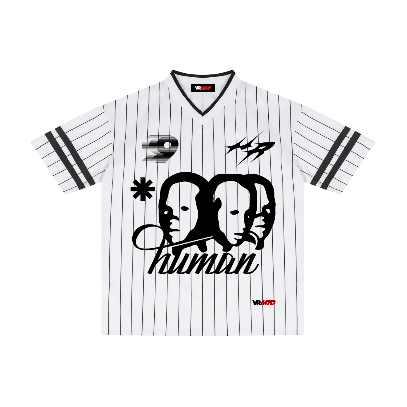 Human Striped Jersey - 1 | Vie+Riche