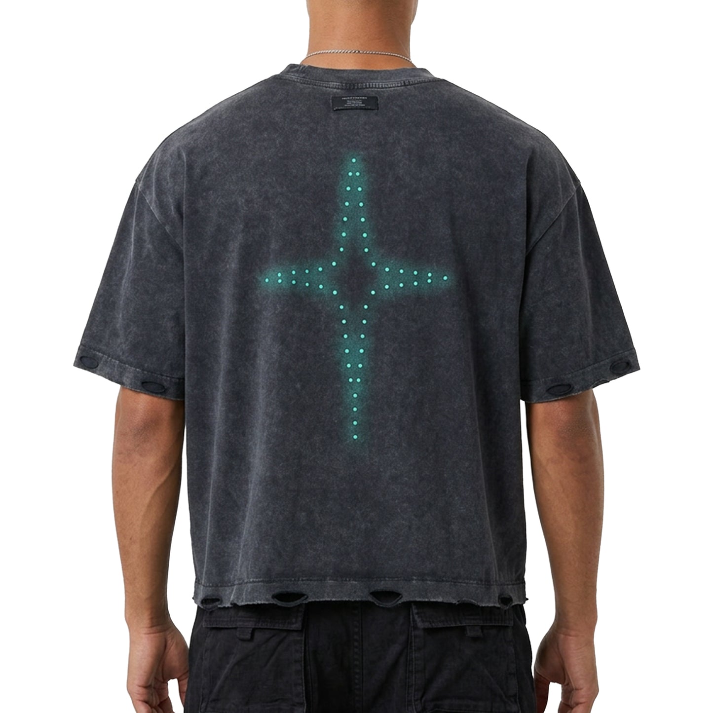 Skull cloud tee by Unknown - 2 | Vie+Riche