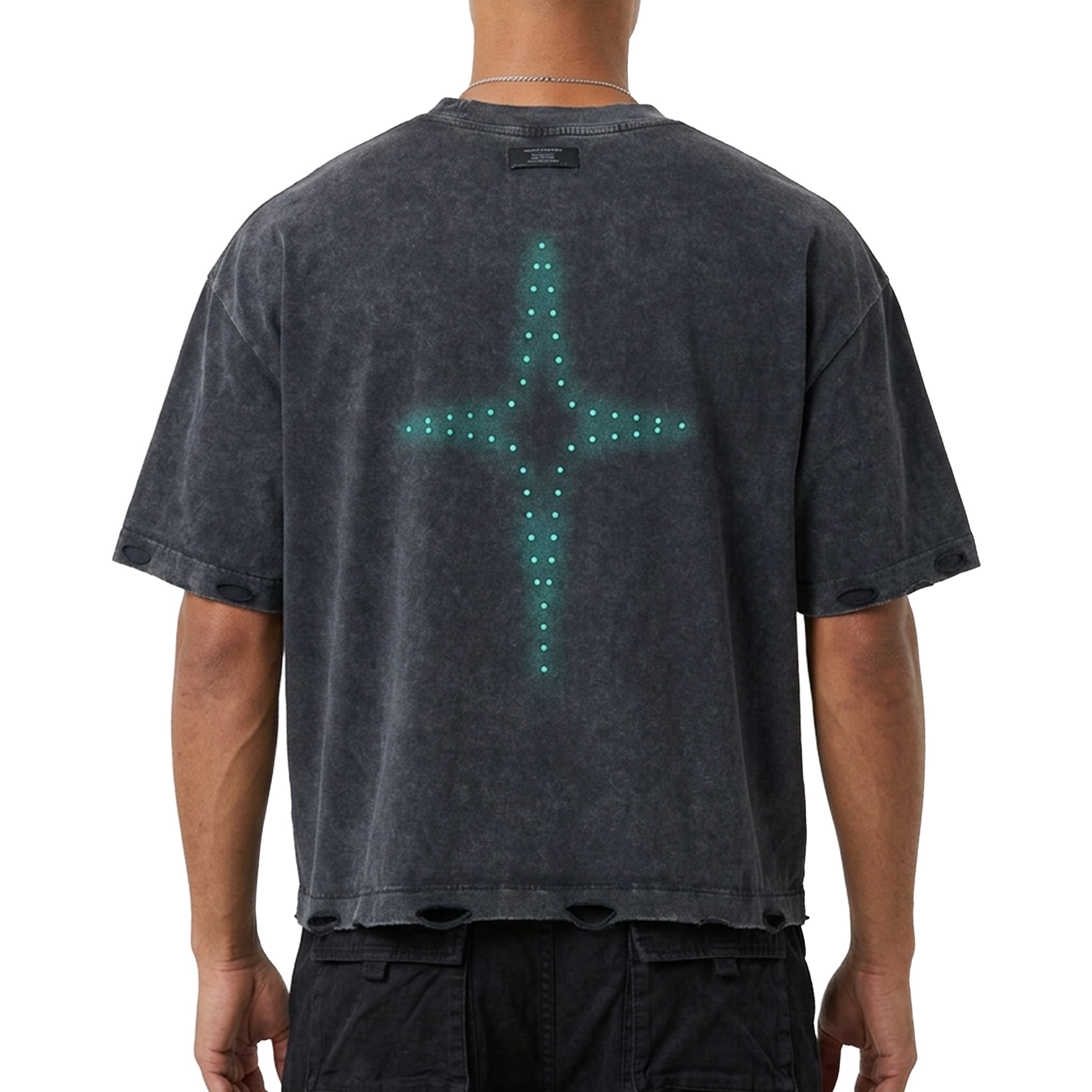 Skull cloud tee by Unknown - 2 | Vie+Riche